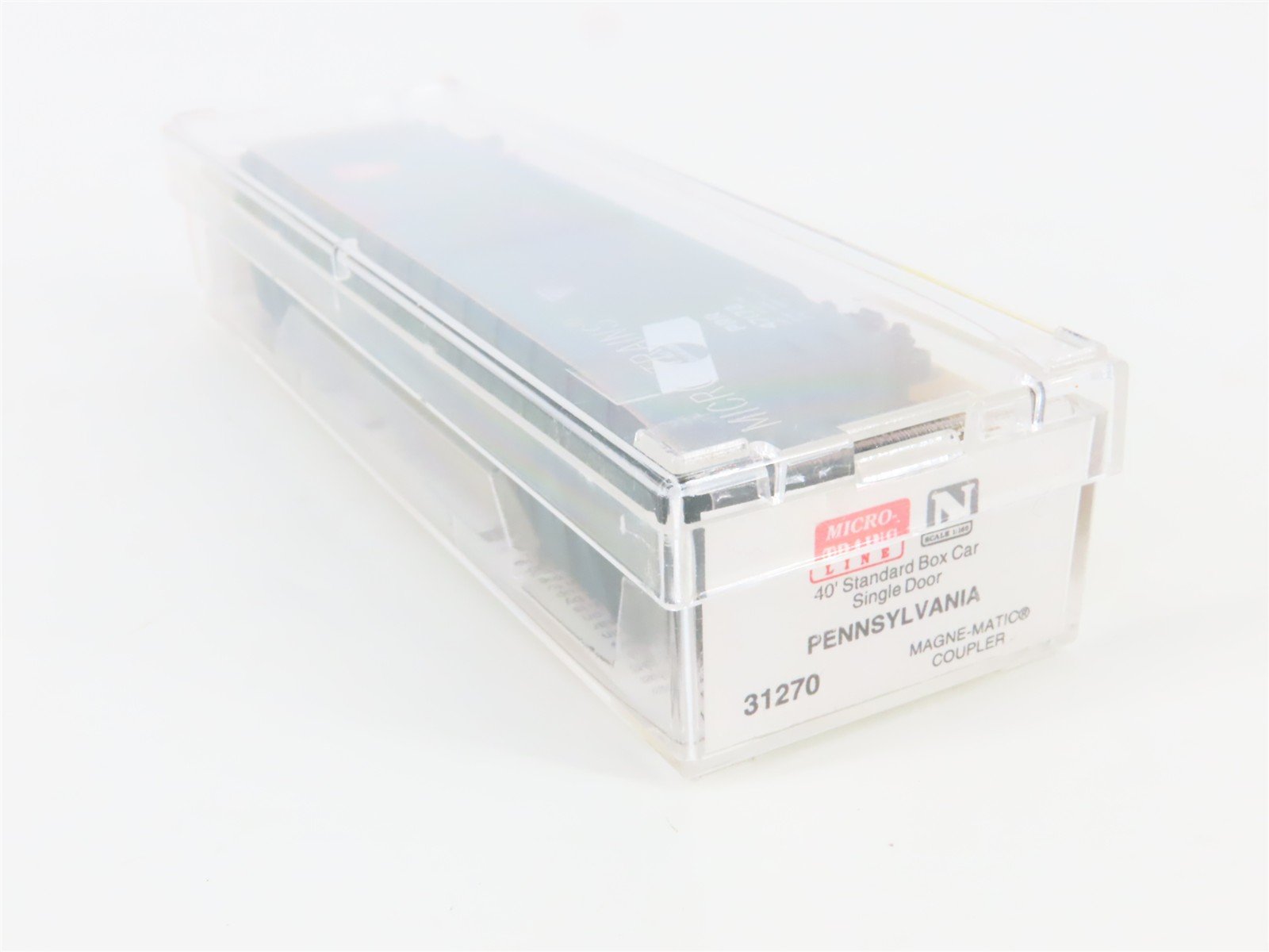 N Scale Micro-Trains 31270 PRR Pennsylvania 40' Box Car 47172 RTR