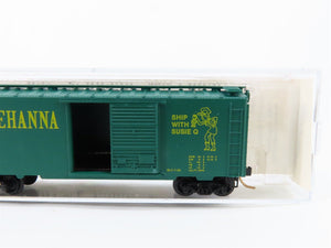 N Scale Micro-Trains 20300 NYSW Susquehanna 40' Box Car 501 RTR