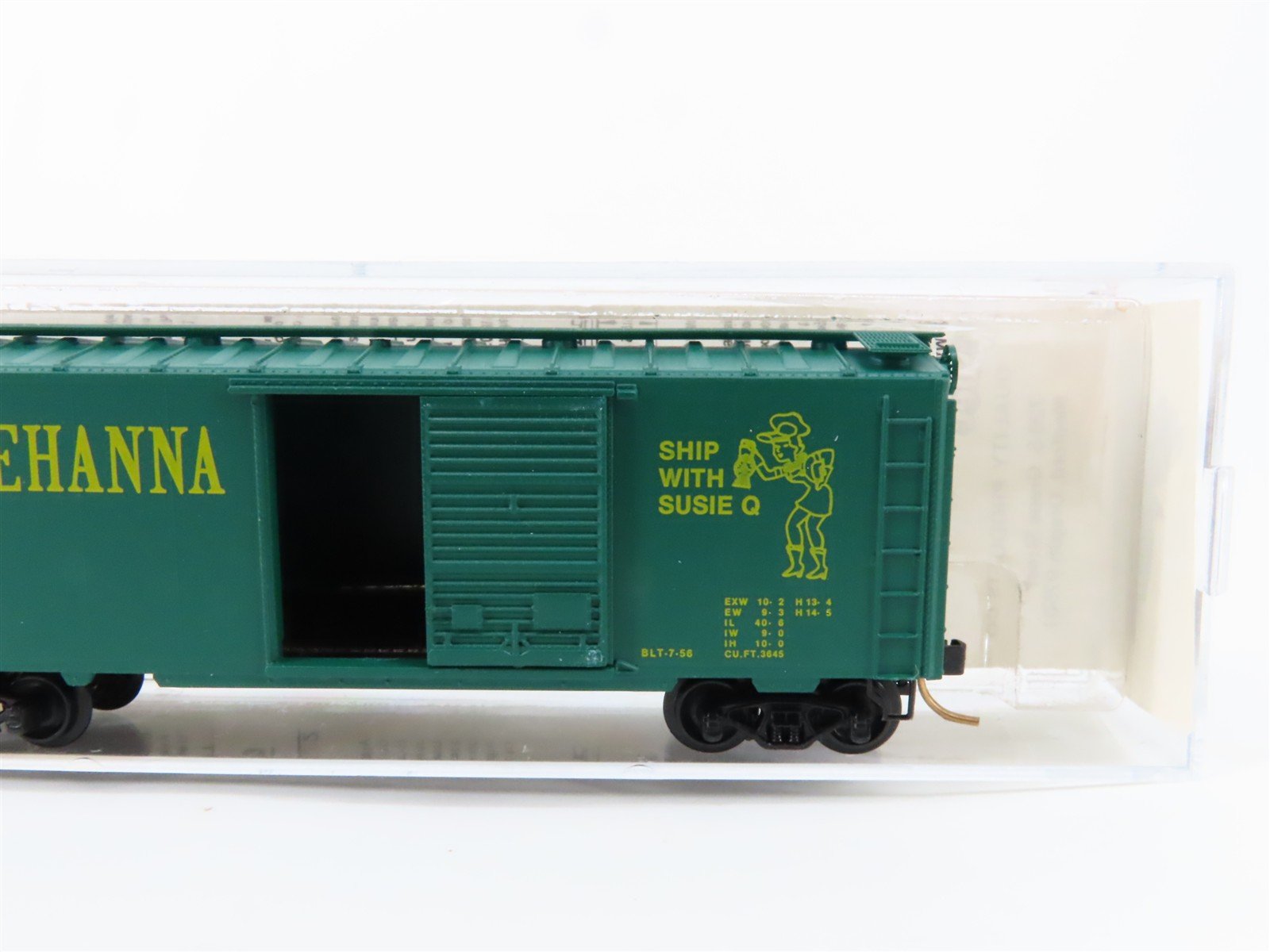 N Scale Micro-Trains 20300 NYSW Susquehanna 40' Box Car 501 RTR