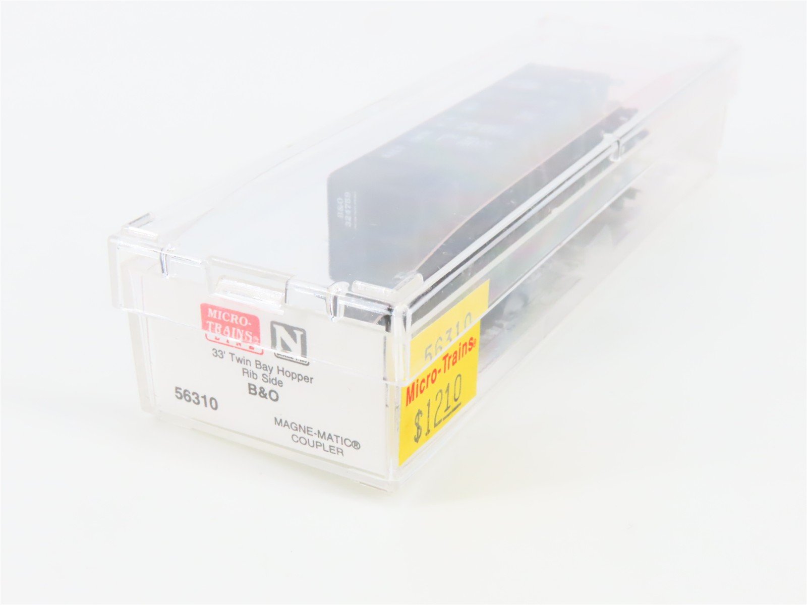 N Scale Micro-Trains 56310 B&O Baltimore & Ohio 33' 2-Bay Hopper 324759 RTR