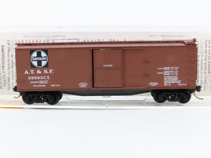 N Scale Micro-Trains 39060 ATSF Santa Fe 40' Box Car 38693 RTR