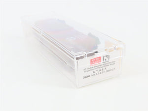 N Scale Micro-Trains 39060 ATSF Santa Fe 40' Box Car 38693 RTR