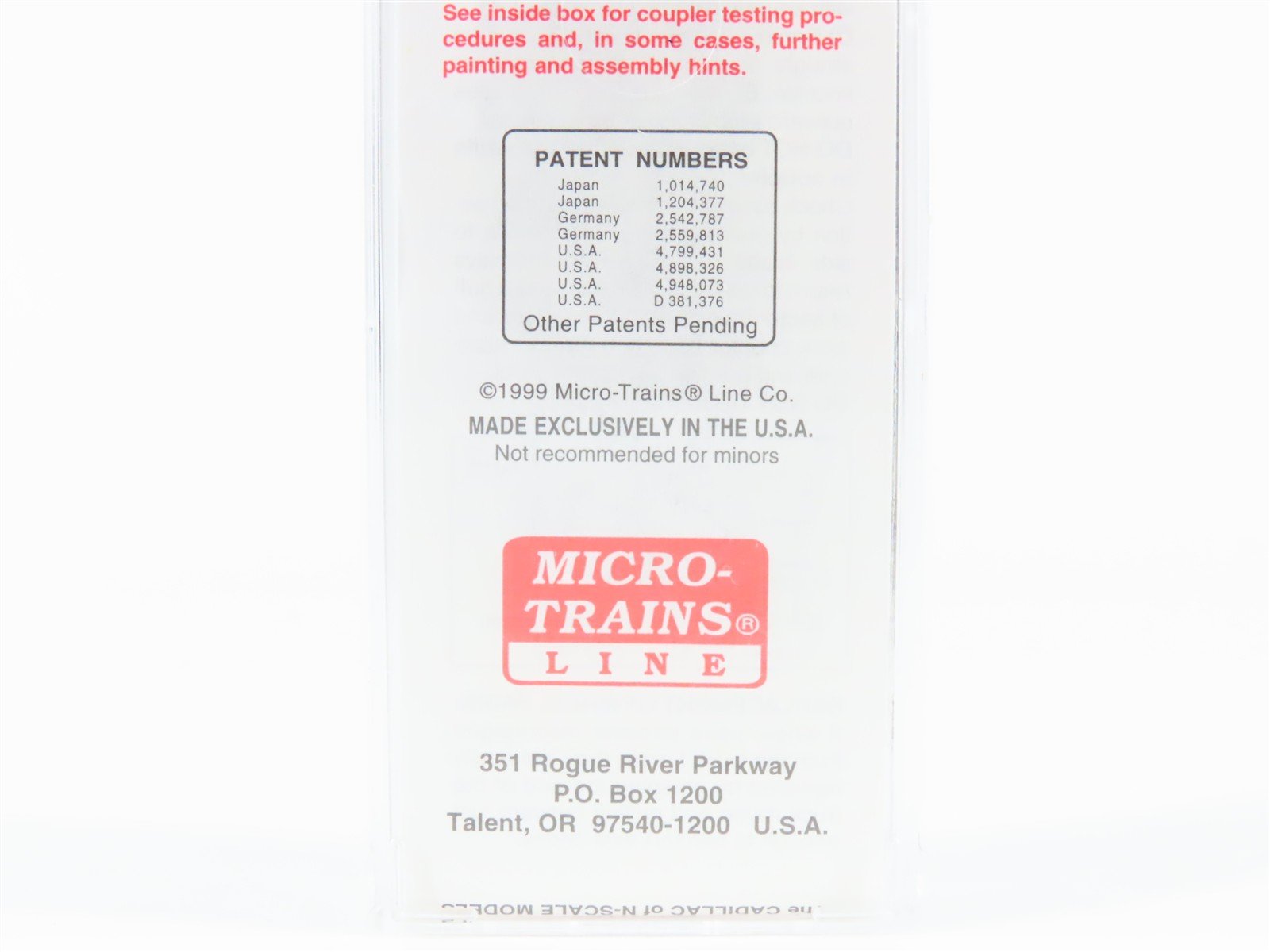N Scale Micro-Trains 120030 LNE Lehigh and New England 40' Box Car 8484 RTR