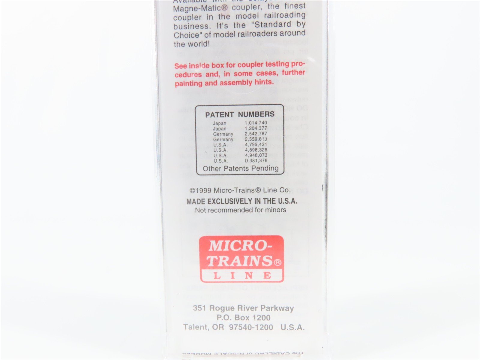 N Scale Micro-Trains 20446 DAFX United States Air Force 40' Box Car 26475 RTR