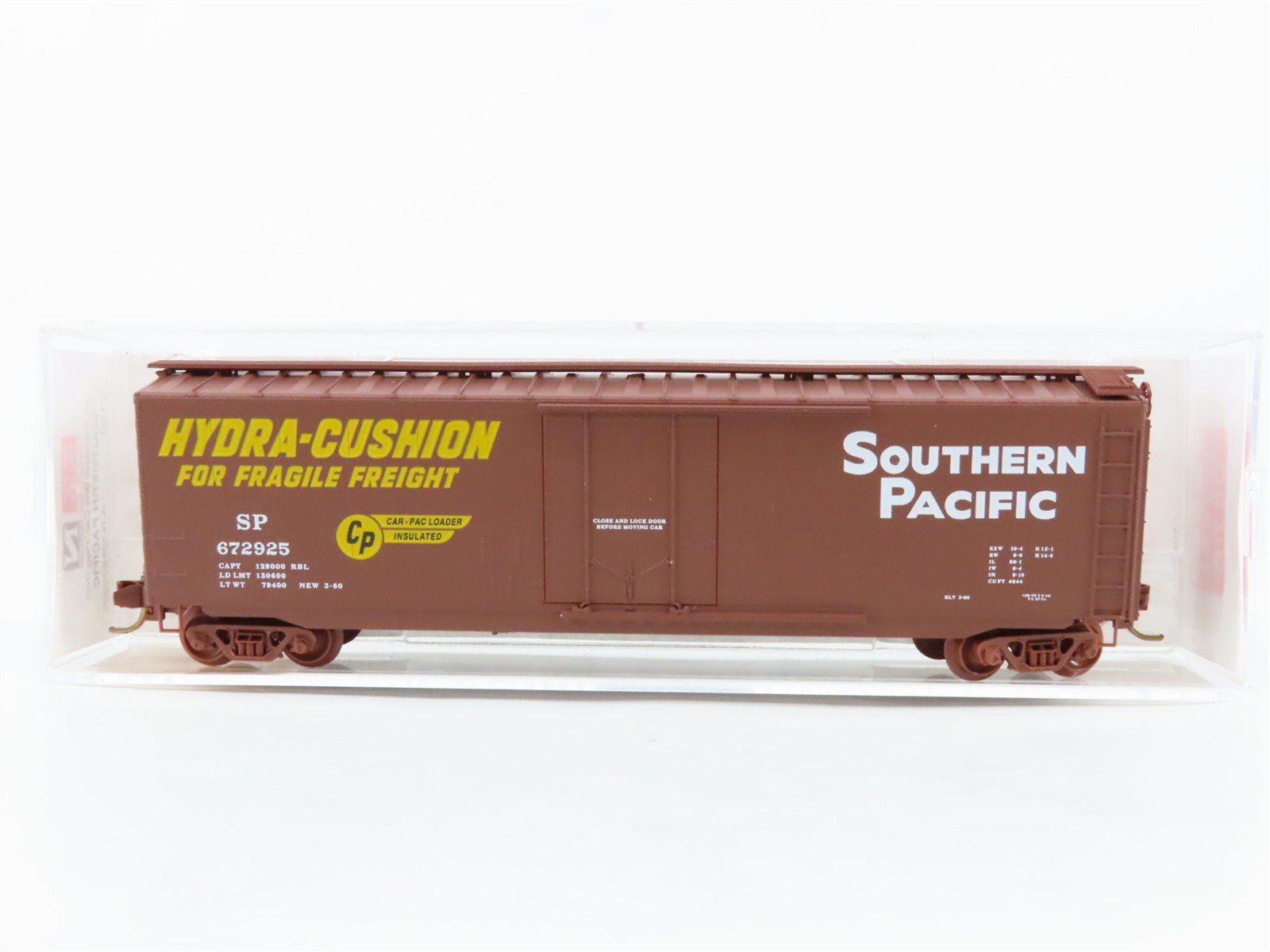 N Scale Micro-Trains 32160 SP Southern Pacific 50' Box Car 672925 RTR