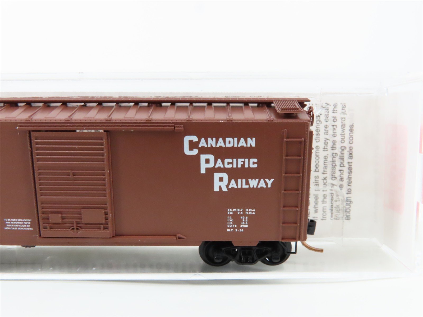 N Scale Micro-Trains 20436/1 CP Canadian Pacific 40' Box Car 51029 RTR