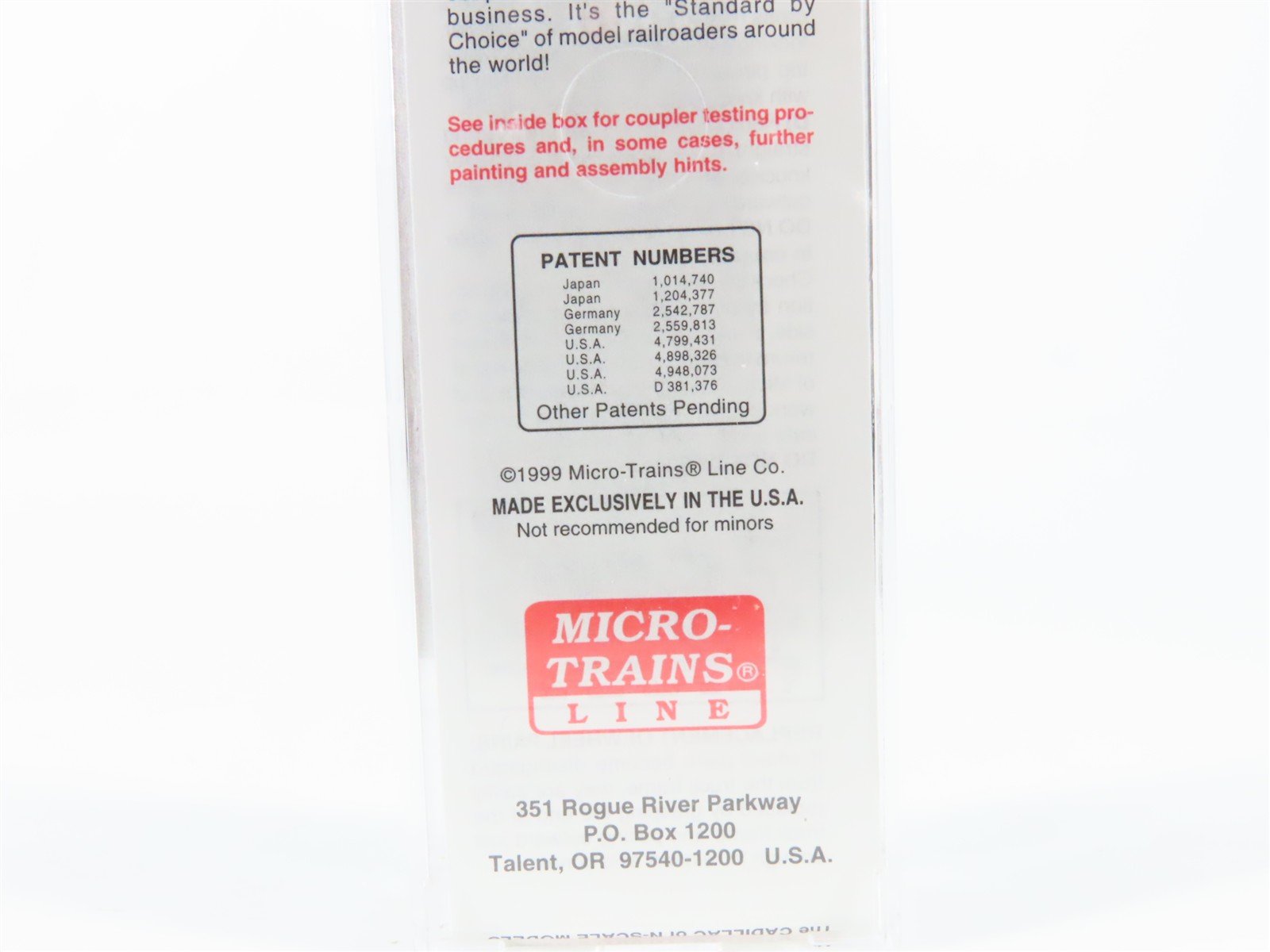 N Scale Micro-Trains 20436/1 CP Canadian Pacific 40' Box Car 51029 RTR