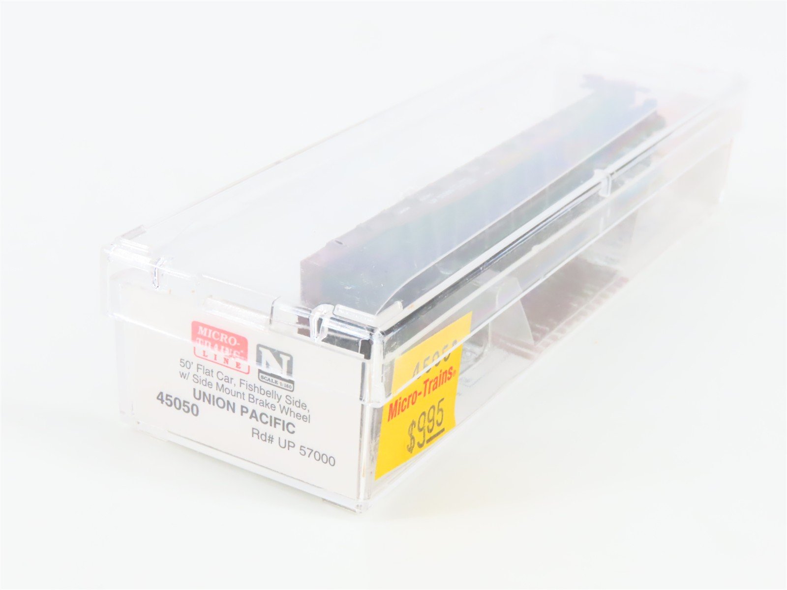 N Scale Micro-Trains 45050 UP Union Pacific 50' Flat Car 57000 RTR
