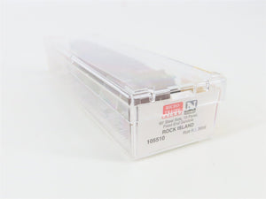 N Scale Micro-Trains 105510 RI Rock Island 50' Gondola 3958 RTR