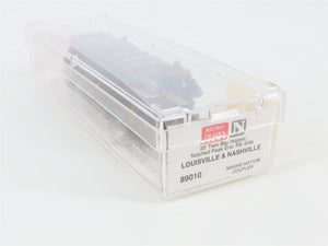 N Scale Micro-Trains 89010 L&N Louisville & Nashville 33' 2-Bay Hopper 82200 RTR