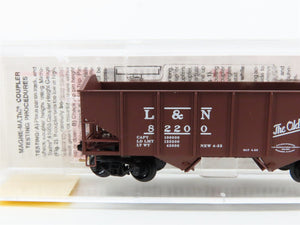 N Scale Micro-Trains 89010 L&N Louisville & Nashville 33' 2-Bay Hopper 82200 RTR