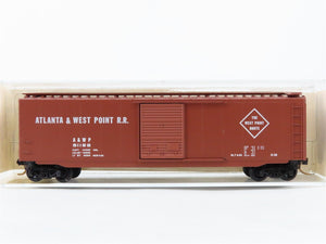 N Scale Micro-Trains 31120 A&WP Atlanta & West Point 50' Box Car 51128 RTR