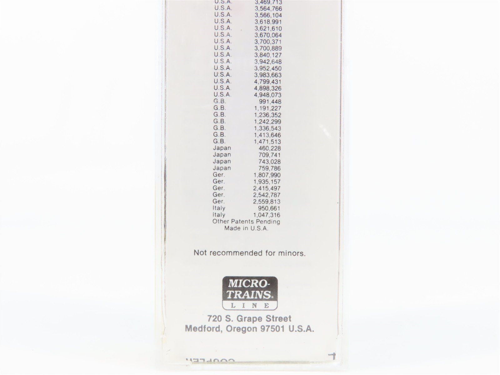 N Scale Micro-Trains 29060 CB&Q Chicago, Burlington & Quincy 40' Box Car RTR
