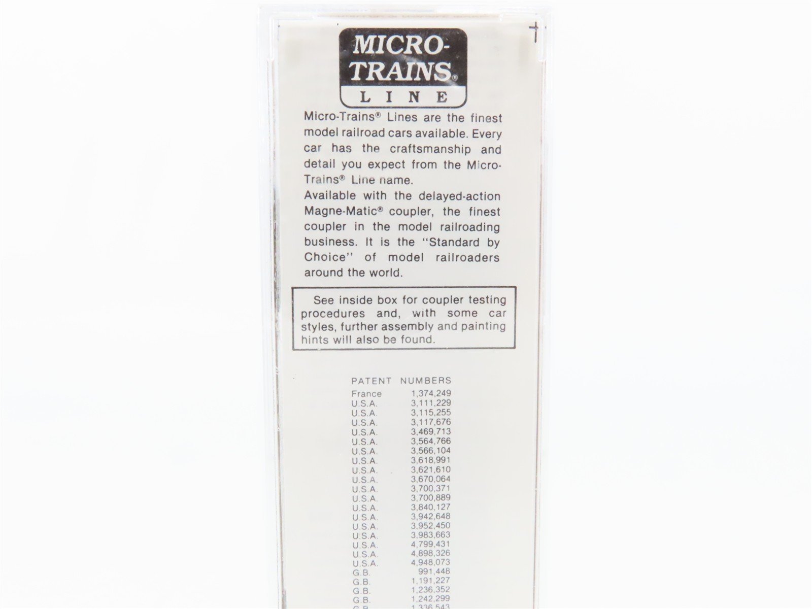 N Scale Micro-Trains 29060 CB&Q Chicago, Burlington & Quincy 40' Box Car RTR