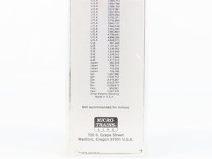 N Scale Micro-Trains 29060 CB&Q Chicago, Burlington & Quincy 40' Box Car RTR