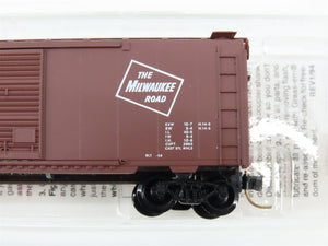 N Scale Micro-Trains 22180 MILW Milwaukee Road 40' Box Car 29960 RTR