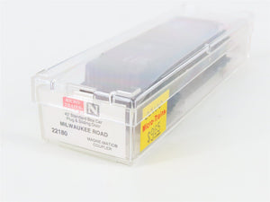 N Scale Micro-Trains 22180 MILW Milwaukee Road 40' Box Car 29960 RTR