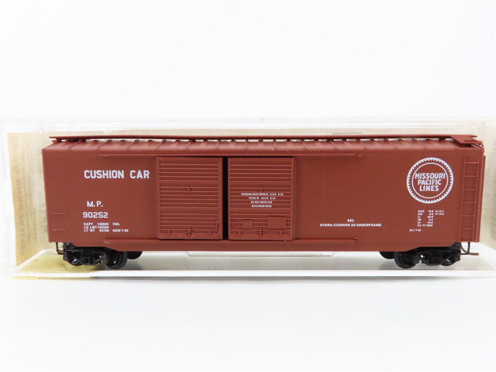 N Scale Micro-Trains 34190 MP Missouri Pacific 50' Box Car 90252 RTR