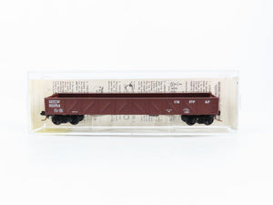 N Scale Micro-Trains 60010 MILW Milwaukee Road 50' 50' Composite Gondola RTR