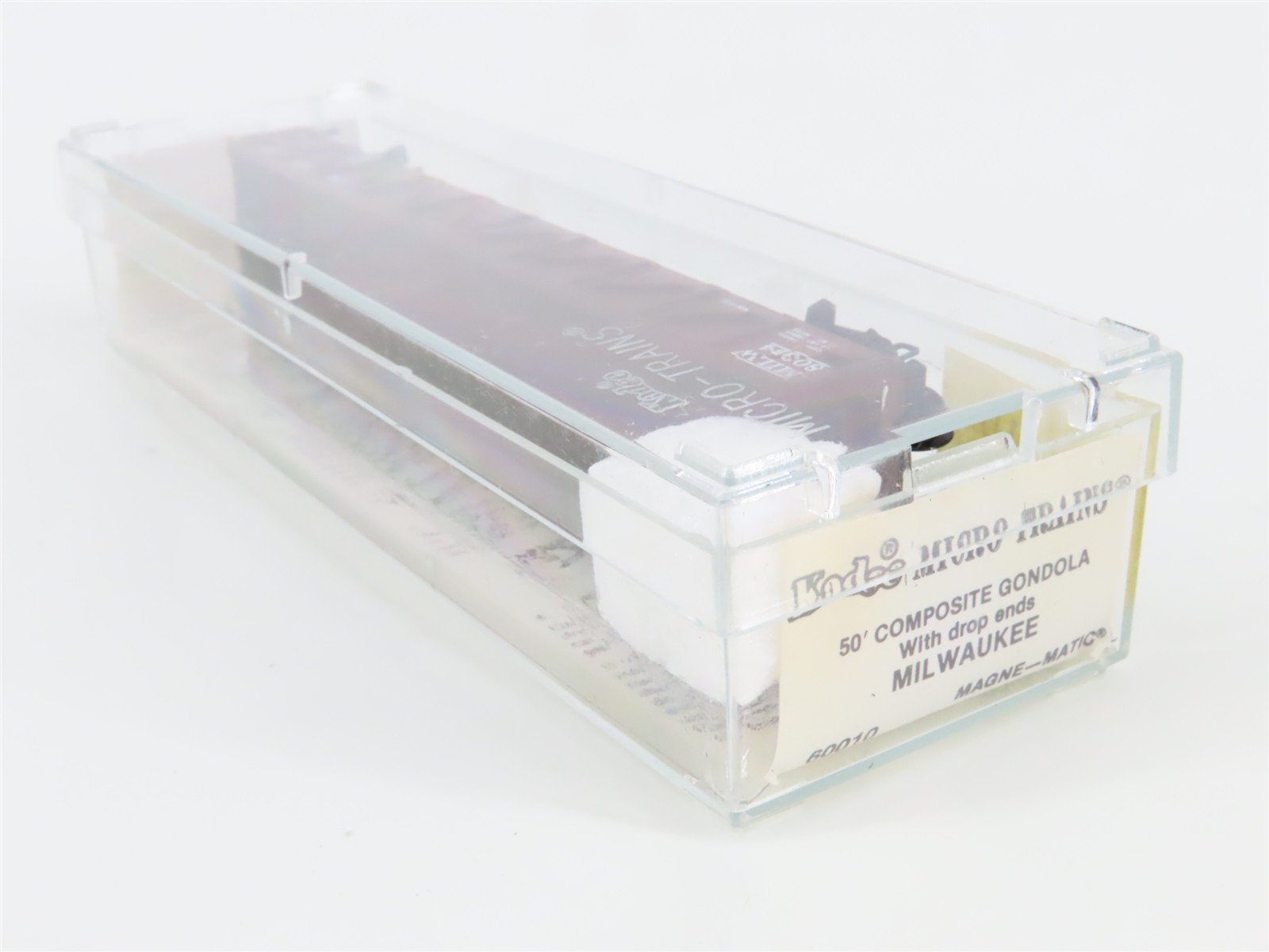 N Scale Micro-Trains 60010 MILW Milwaukee Road 50' 50' Composite Gondola RTR