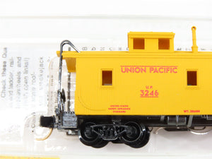 N Scale Micro-Trains 50100 UP Union Pacific 34' Wood-Sheathed Caboose 3246 RTR