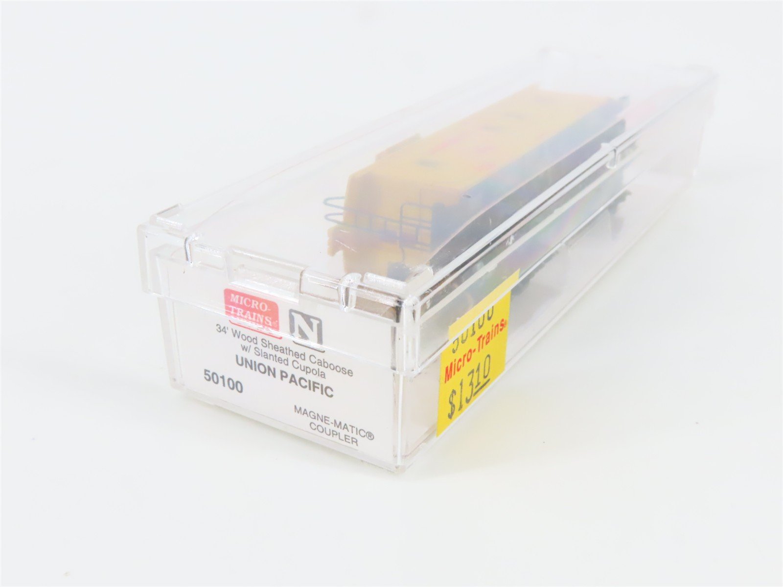 N Scale Micro-Trains 50100 UP Union Pacific 34' Wood-Sheathed Caboose 3246 RTR