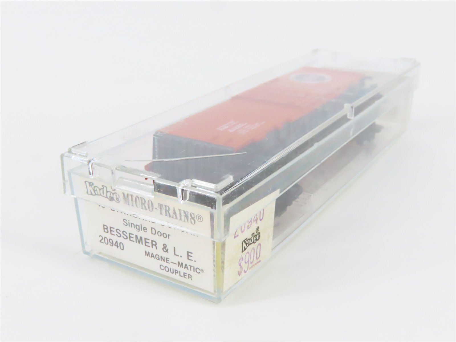 N Scale Micro-Trains 20940 BLE Bessemer & Lake Erie 40' Box Car 81025 RTR