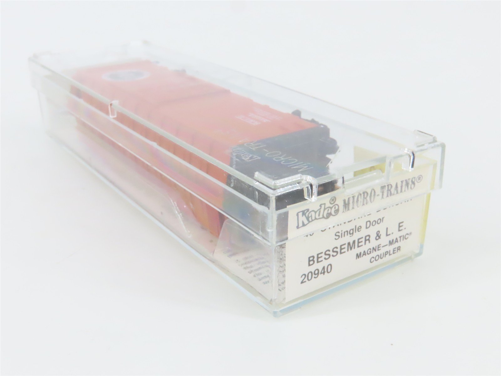 N Scale Micro-Trains 20940 BLE Bessemer & Lake Erie 40' Box Car 81025 RTR
