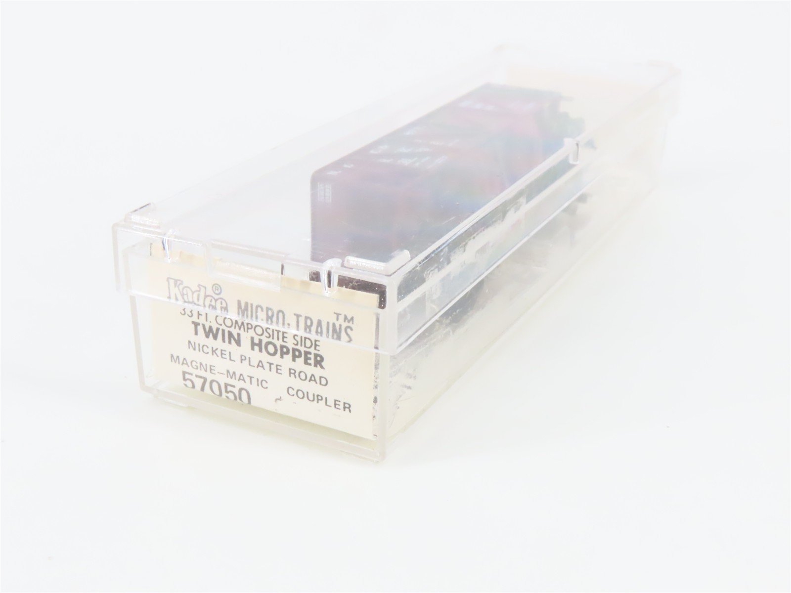 N Scale Micro-Trains 57050 NKP Nickel Plate Road 33' 2-Bay Hopper 31292 RTR