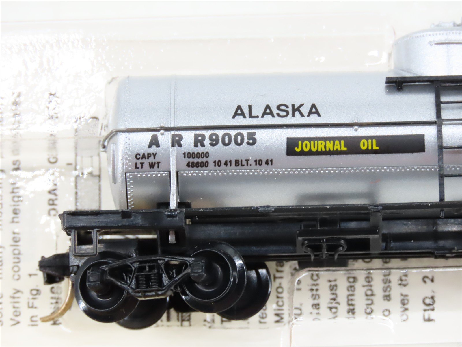 N Scale Micro-Trains 65270 ARR Alaska Railroad 39' Tank Car R9005 RTR