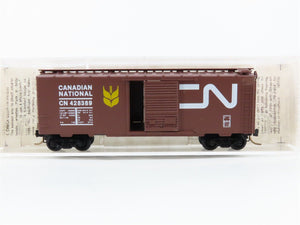 N Scale Micro-Trains 20550 CN Canadian National 40' Box Car 428389 RTR