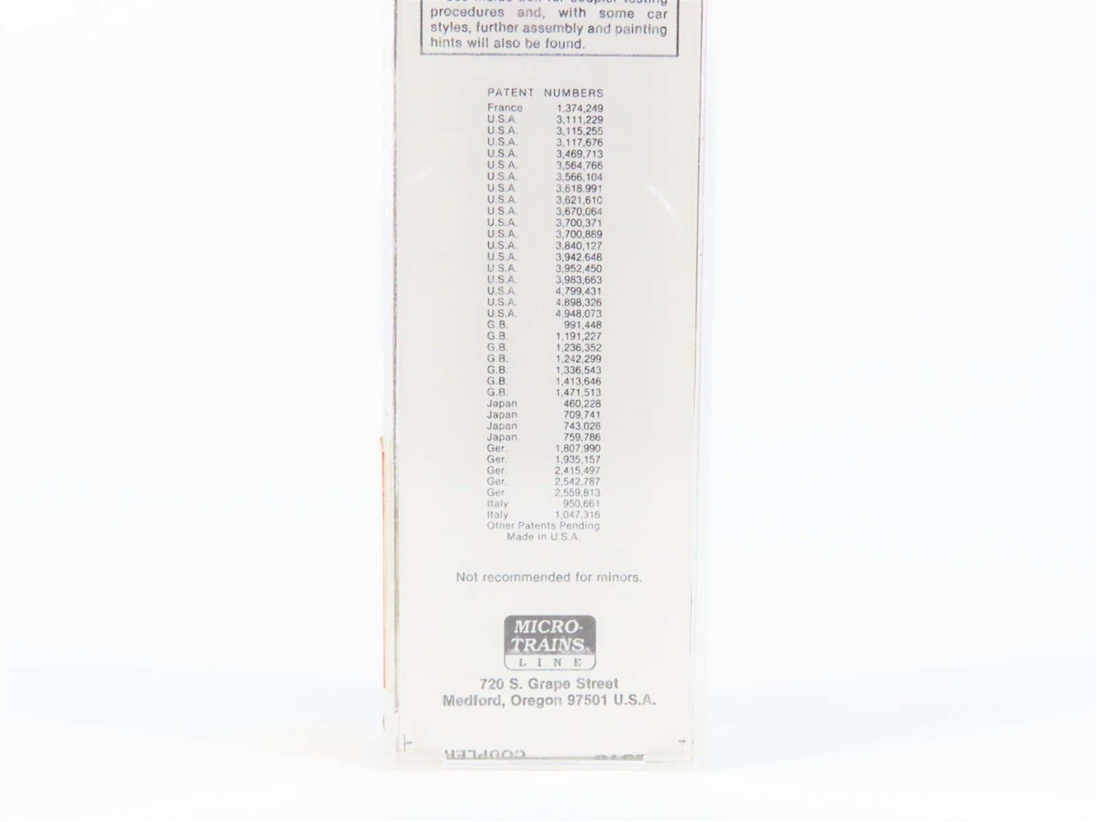 N Scale Micro-Trains 32310 MILW Milwaukee Road 50' Box Car 3874 RTR