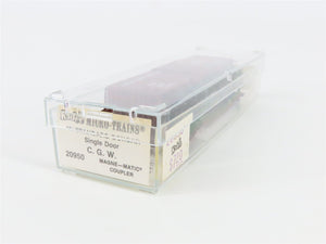 N Scale Micro-Trains 20950 CGW Chicago Great Western 40' Box Car 91099 RTR
