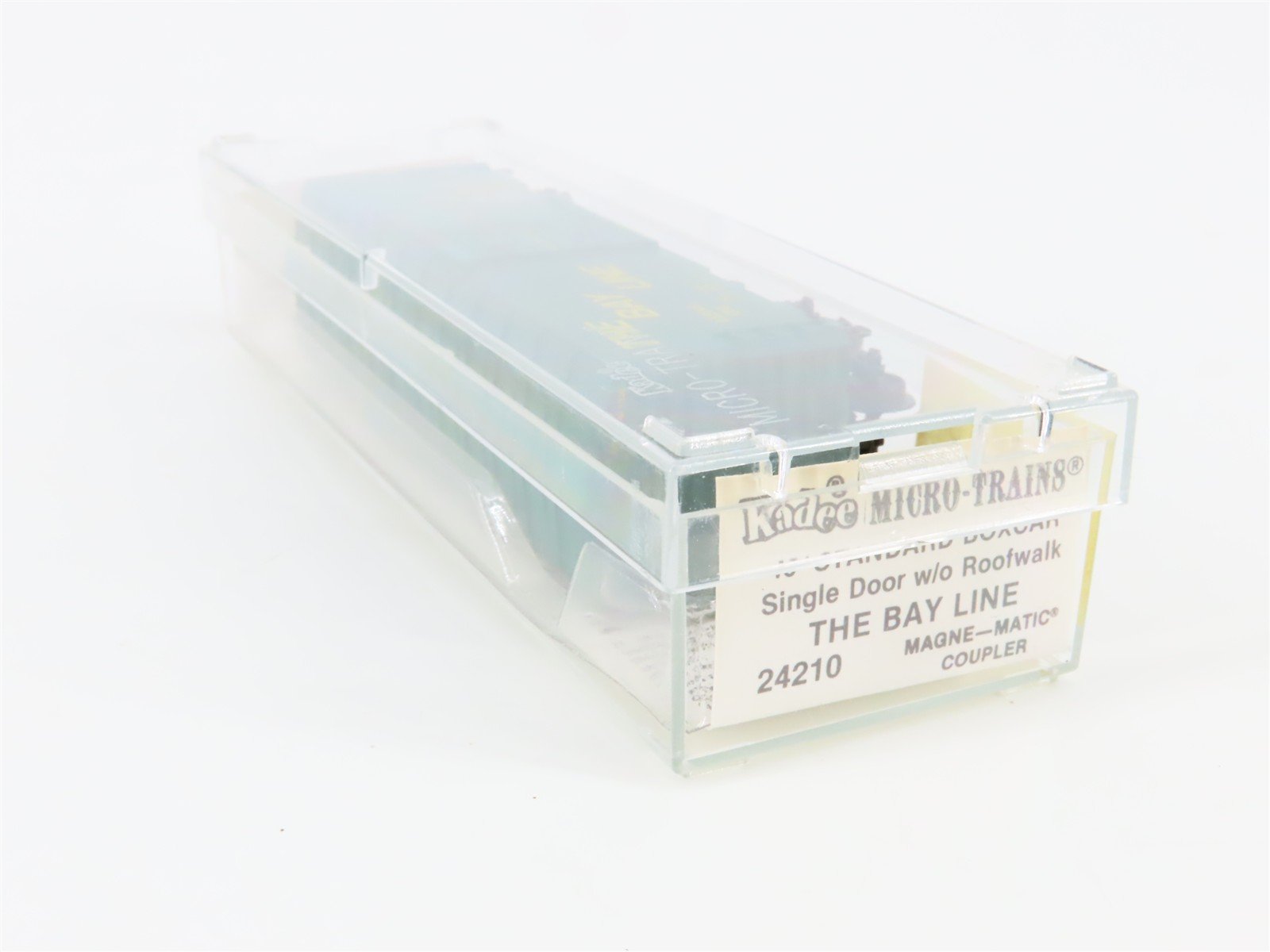 N Scale Micro-Trains 24210 A&StAB The Bay Line 40' Box Car 1320 RTR