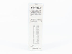 N Scale Micro-Trains 46190 NW Norfolk & Western 50' Fishbelly Gondola 72201 RTR