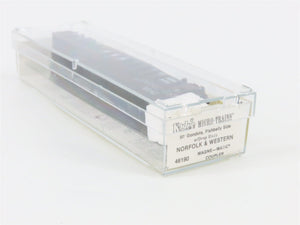 N Scale Micro-Trains 46190 NW Norfolk & Western 50' Fishbelly Gondola 72201 RTR