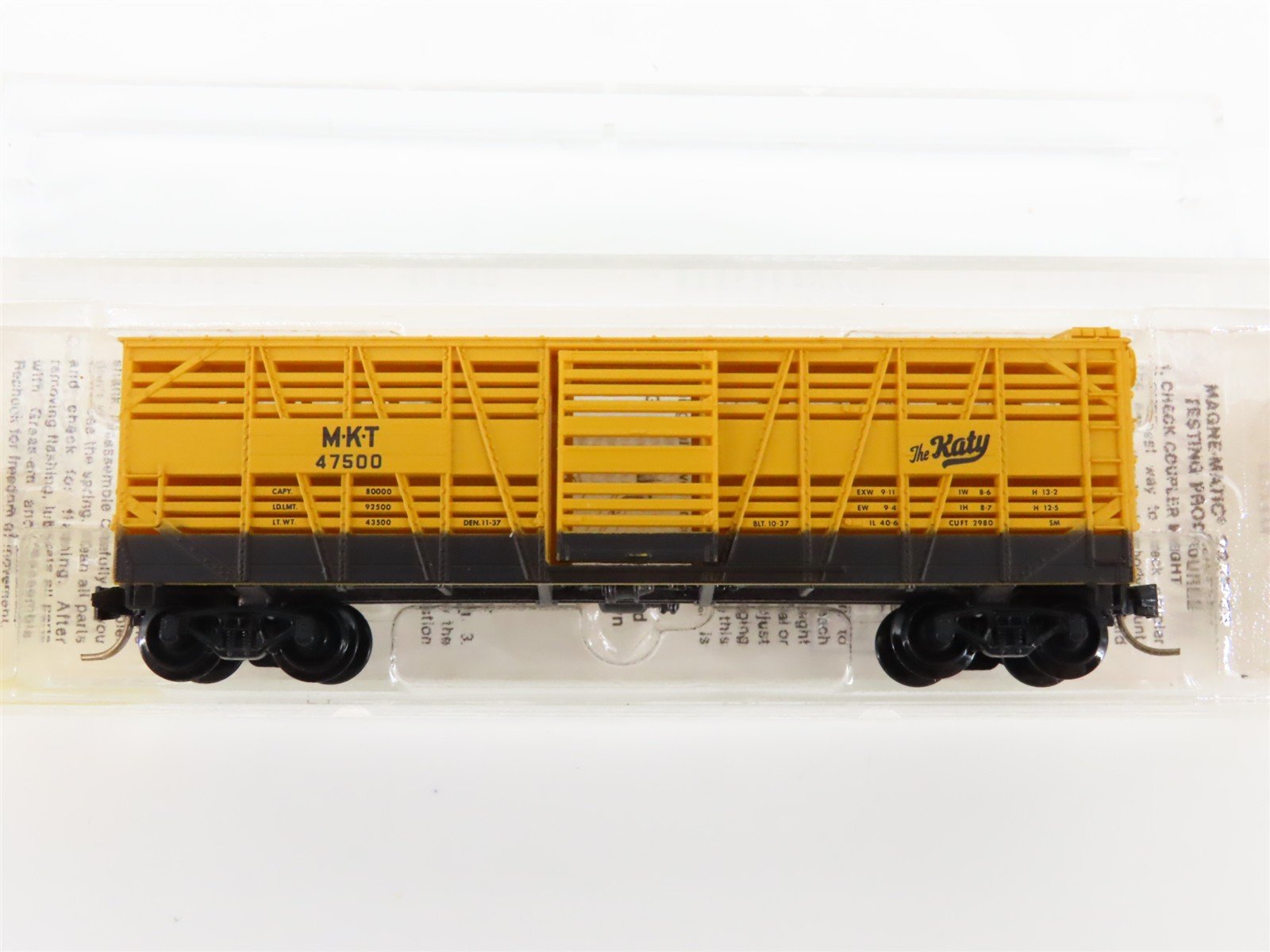 N Scale Micro-Trains 35030 40' Stock/Cattle Car RTR