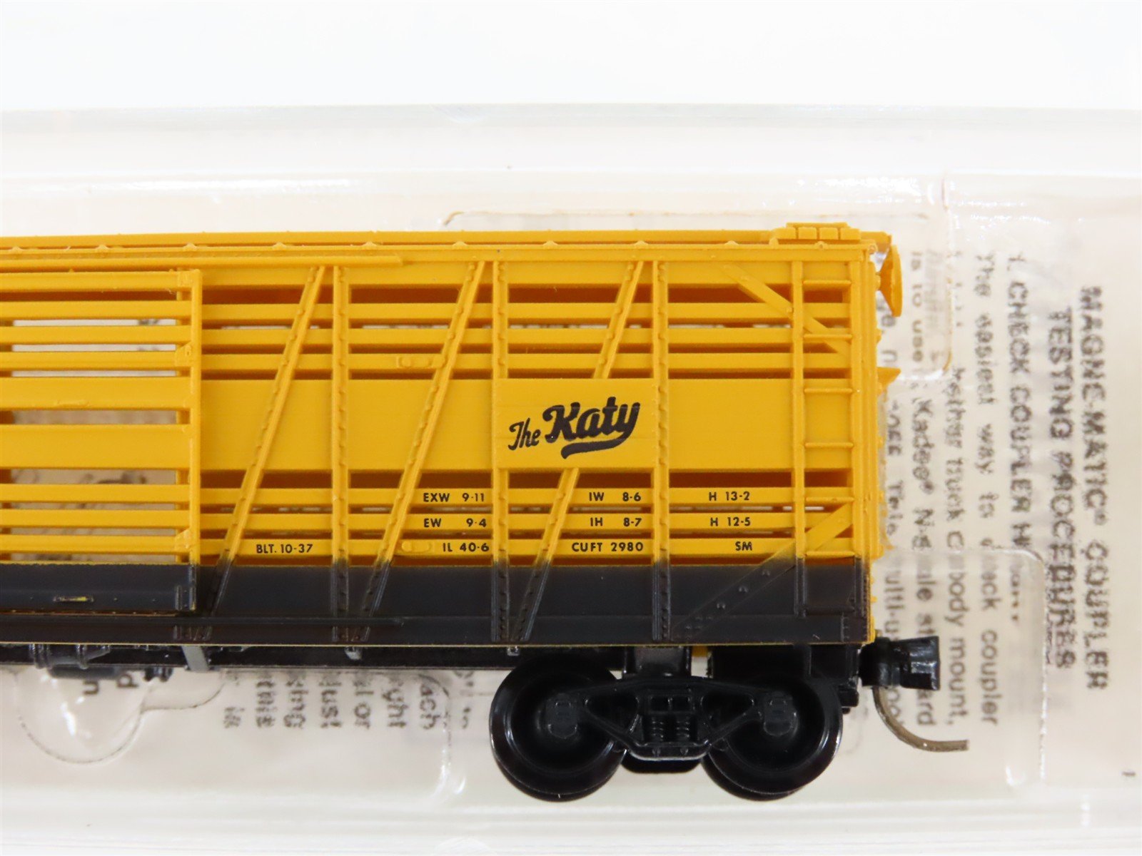 N Scale Micro-Trains 35030 40' Stock/Cattle Car RTR