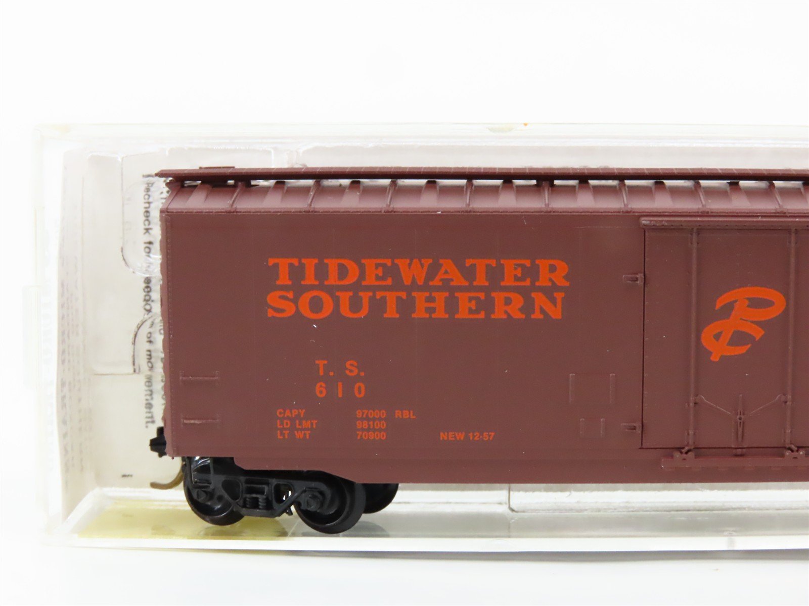 N Scale Micro-Trains 32280 TS Tidewater Southern 50' Box Car 610 RTR