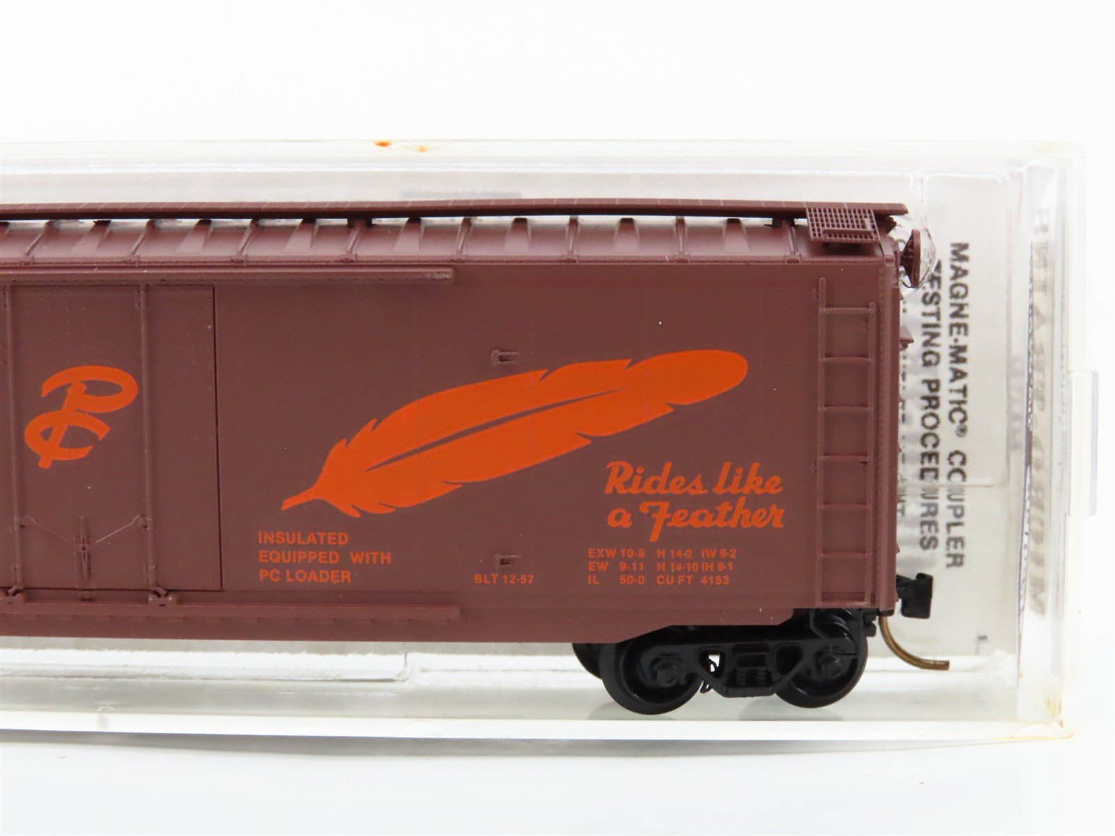 N Scale Micro-Trains 32280 TS Tidewater Southern 50' Box Car 610 RTR