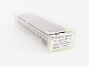 N Scale Micro-Trains 32280 TS Tidewater Southern 50' Box Car 610 RTR