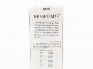 N Scale Micro-Trains 34180 TP Texas & Pacific 50' Box Car 90345 RTR