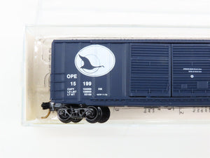 N Scale Micro-Trains 30090 OPE Oregon Pacific & Eastern 50' Box Car 15199 RTR