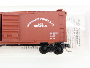 N Scale Micro-Trains 20990 SPS Spokane Portland & Seattle 40' Box Car 12139 RTR