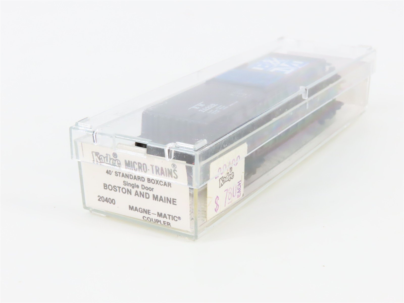 N Scale Micro-Trains 20400 BM Boston & Maine 40' Box Car 74406 RTR