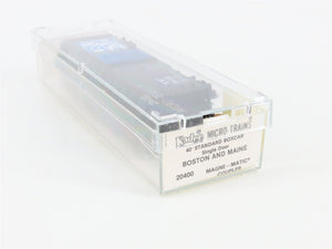 N Scale Micro-Trains 20400 BM Boston & Maine 40' Box Car 74406 RTR