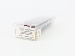 N Scale Micro-Trains 24170 SCL Seaboard Coast Line 40' Box Car 813332 RTR