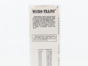 N Scale Micro-Trains 47280 BREX Burlington Refrigerator Express 40' Reefer RTR