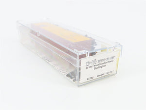 N Scale Micro-Trains 47280 BREX Burlington Refrigerator Express 40' Reefer RTR