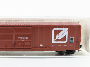 N Scale Micro-Trains 30080 Western Pacific 50' Ribside Double Door Box Car RTR